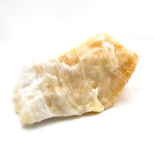 orange calcite, orange calcite raw