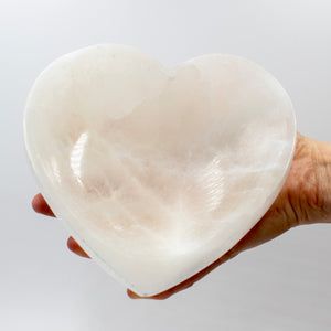 Selenite Bowl - Heart Shape