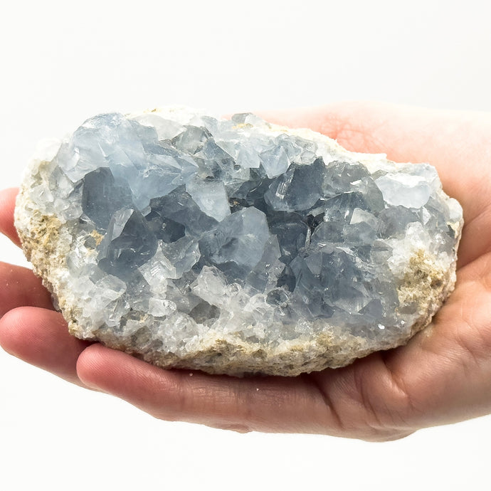Celestite, celestite cluster